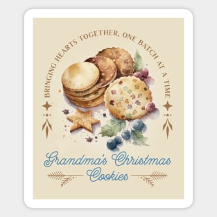 Grandma’s Christmas Cookies Family Baking With Love Magnet
